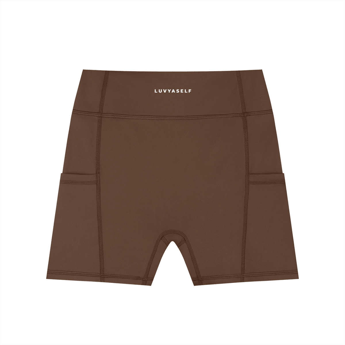 Women's High-Waisted Pocket Biker Shorts