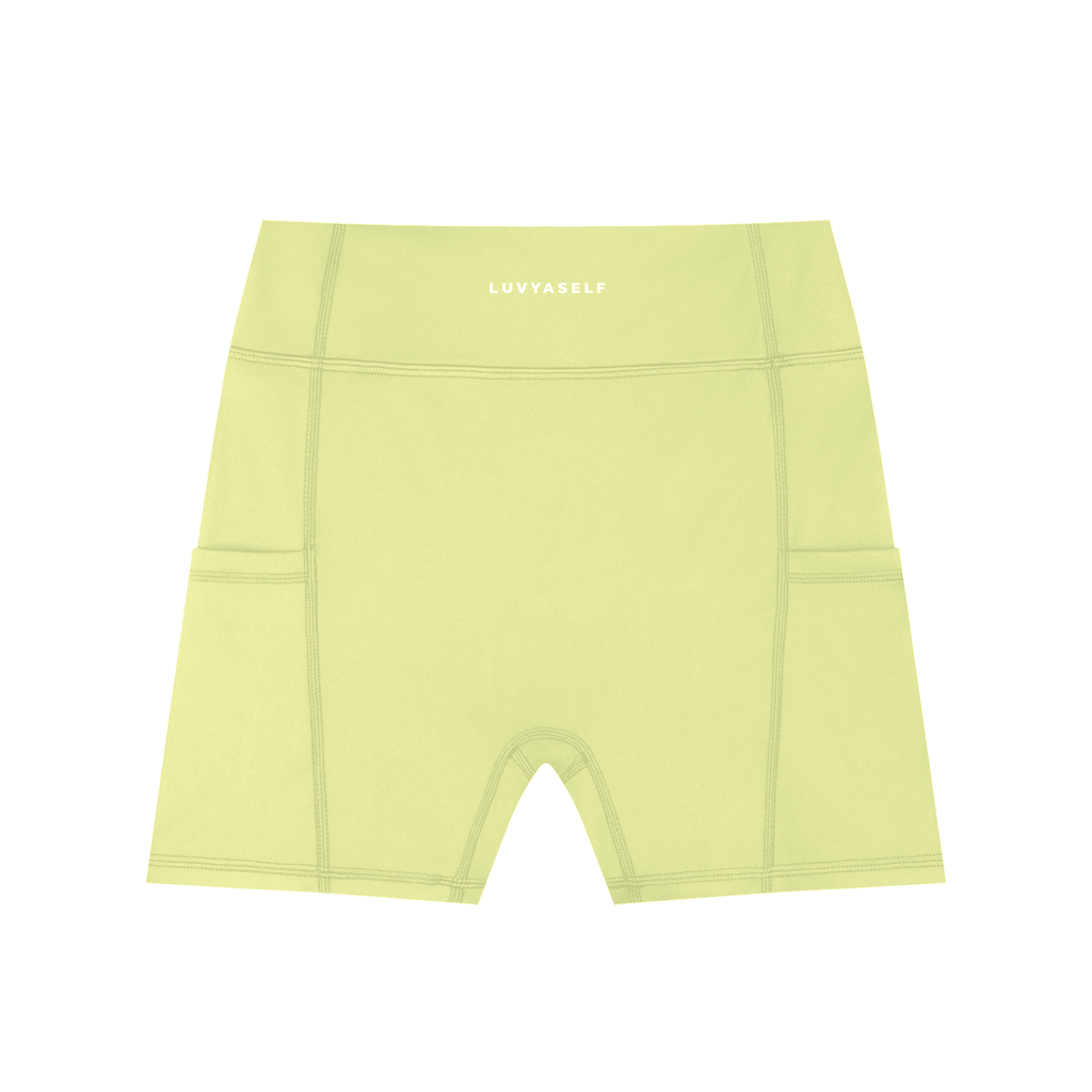 Women's High-Waisted Pocket Biker Shorts
