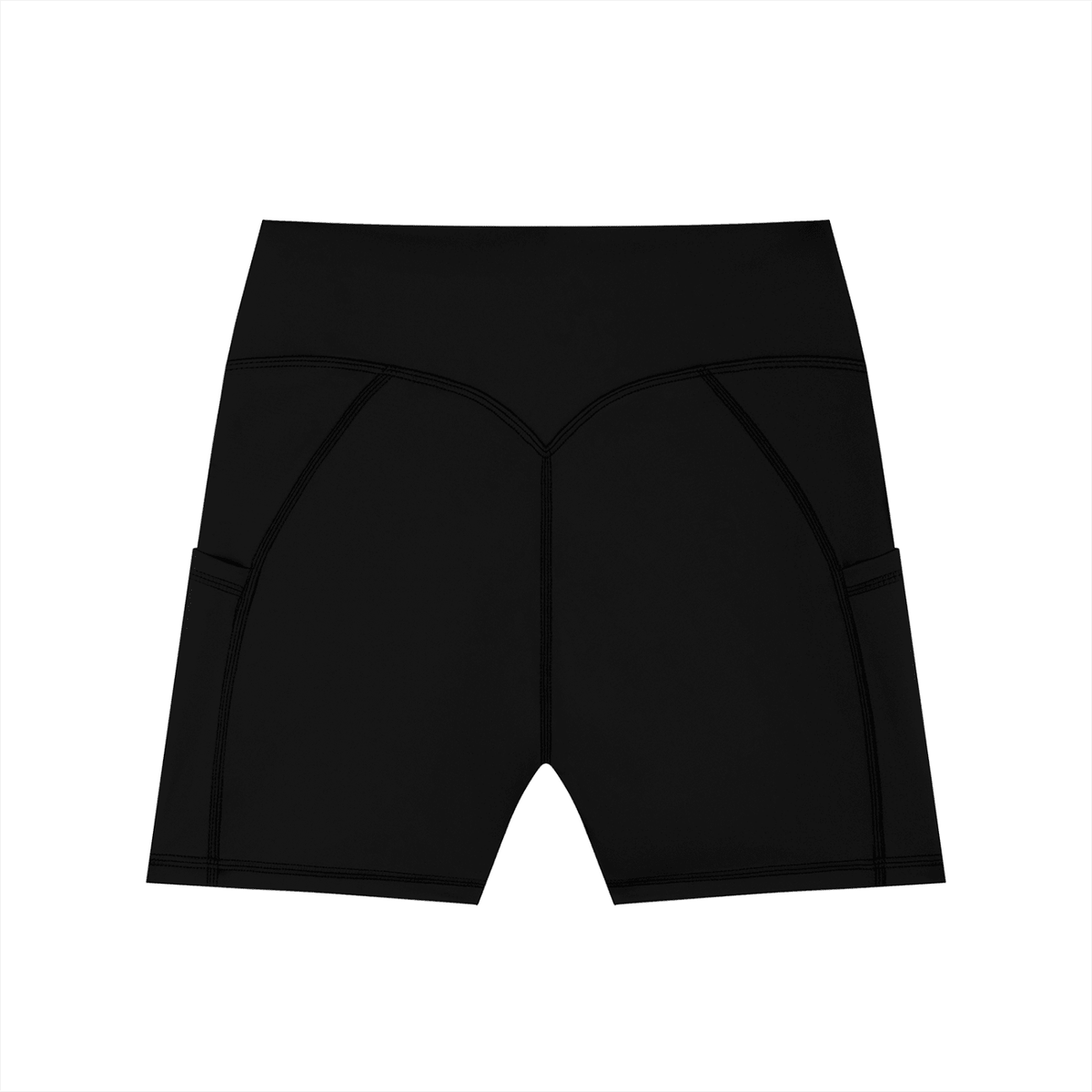 Women's High-Waisted Pocket Biker Shorts