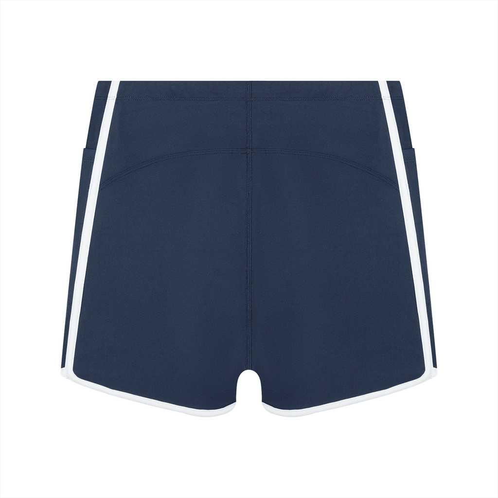 Women's High Waisted Ringer Yoga Shorts