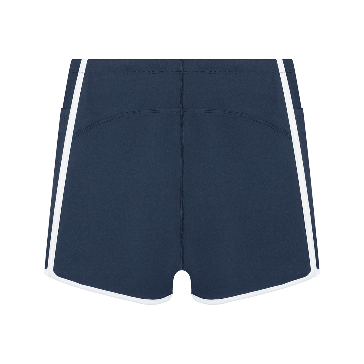 Women's High Waisted Ringer Yoga Shorts