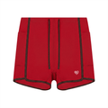 Women's High Waisted Ringer Yoga Shorts