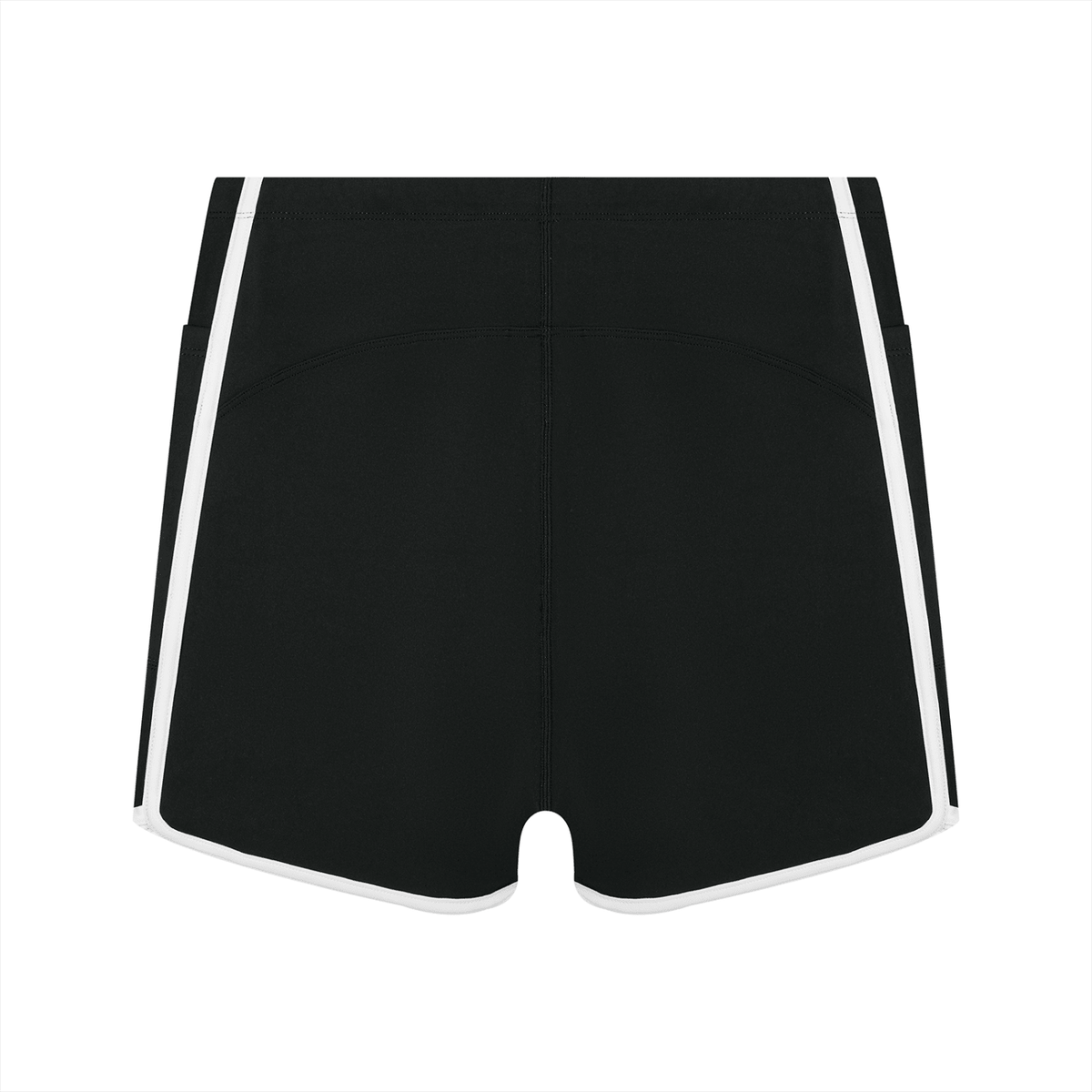 Women's High Waisted Ringer Yoga Shorts