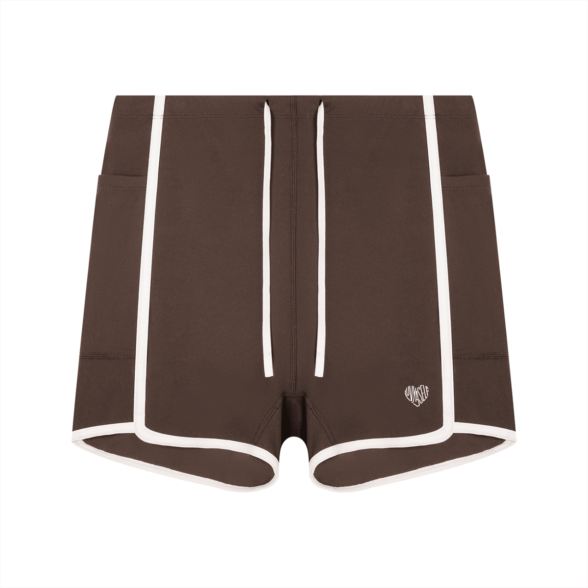 Women's High Waisted Ringer Yoga Shorts