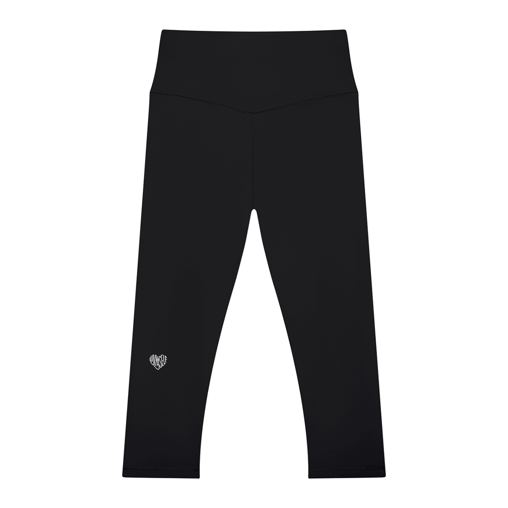 Women's High Waisted Yoga Capri Leggings
