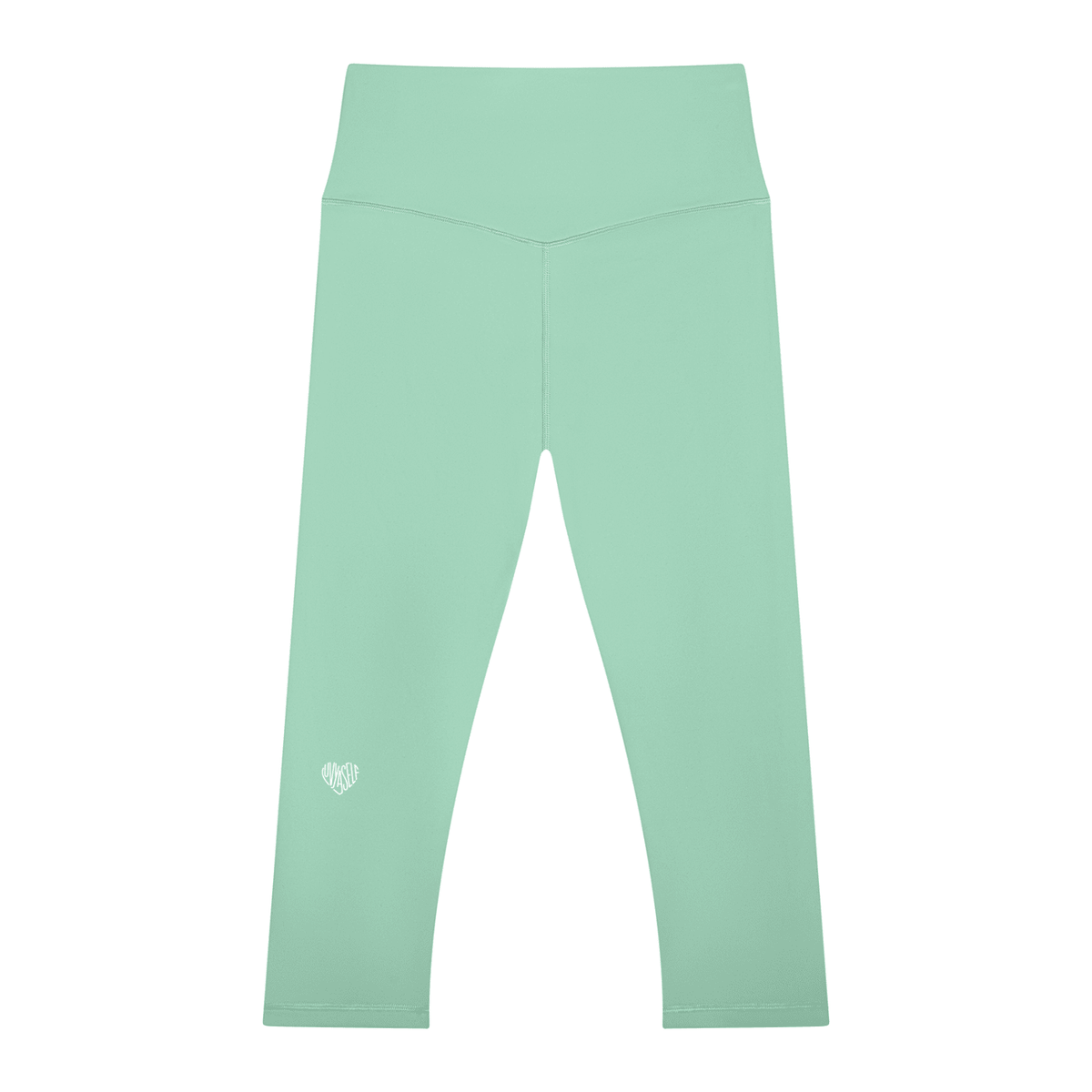 Women's High Waisted Yoga Capri Leggings