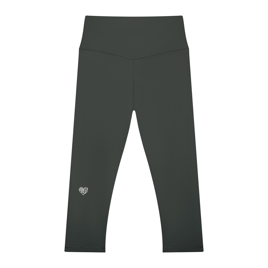 Women's High Waisted Yoga Capri Leggings