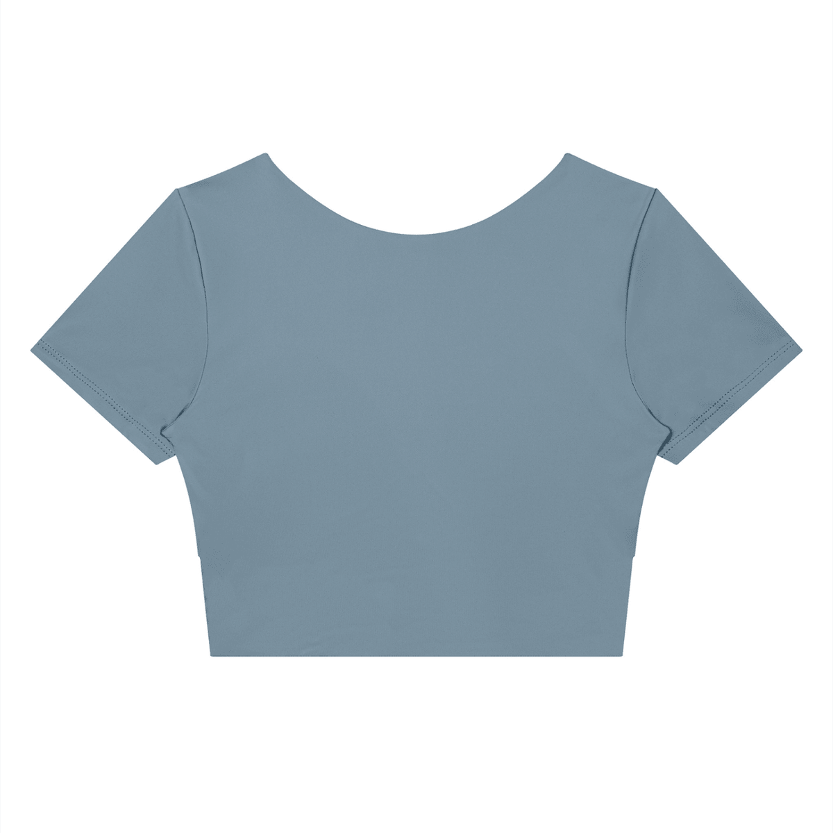 Women's Panelled Crop Yoga T-Shirt