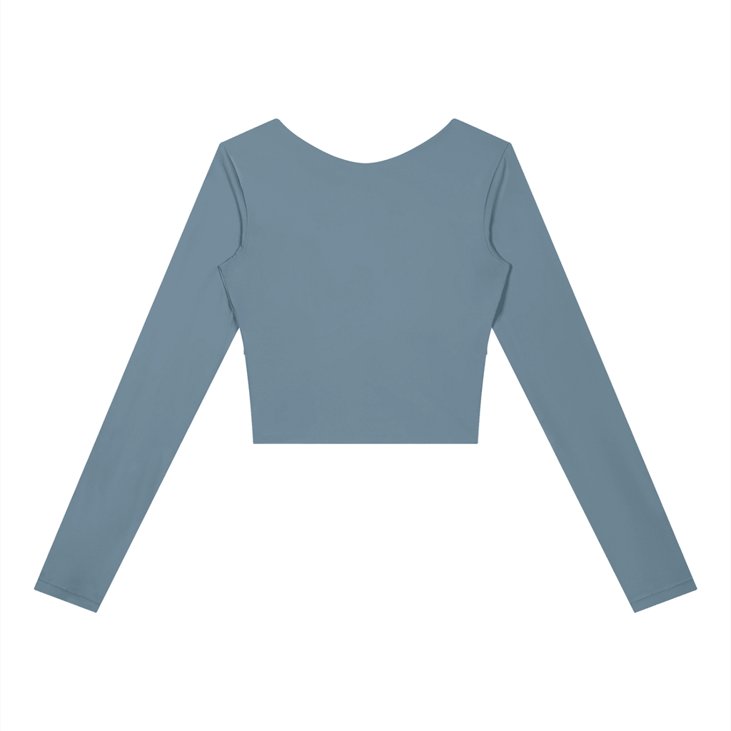 Women's Panelled Long Sleeve Yoga T-Shirt