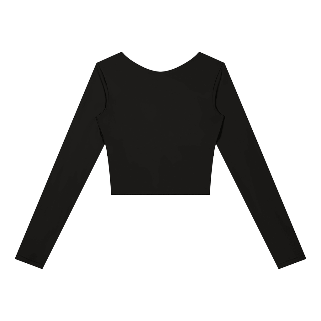 Women's Panelled Long Sleeve Yoga T-Shirt