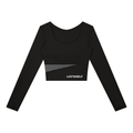 Women's Panelled Long Sleeve Yoga T-Shirt