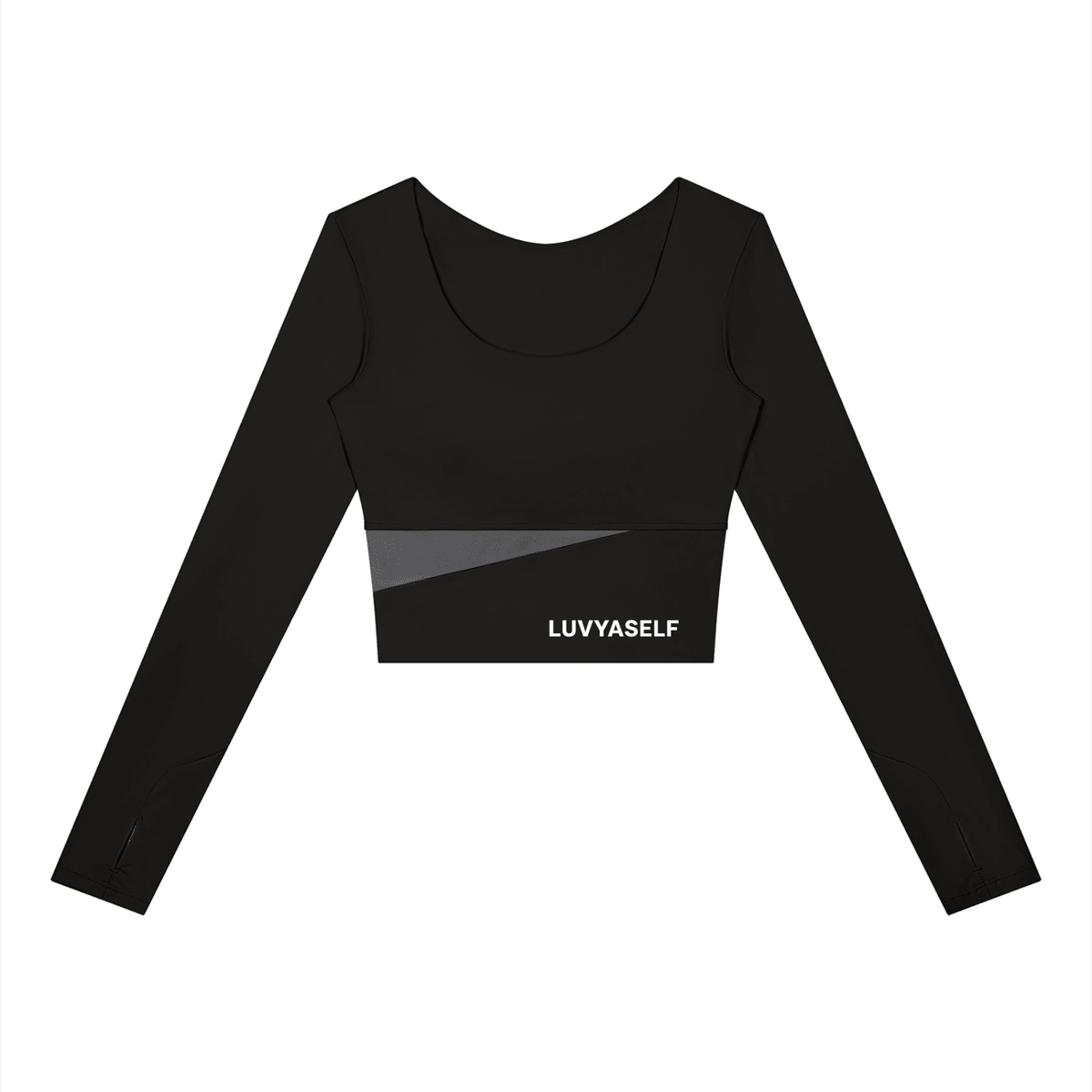Women's Panelled Long Sleeve Yoga T-Shirt