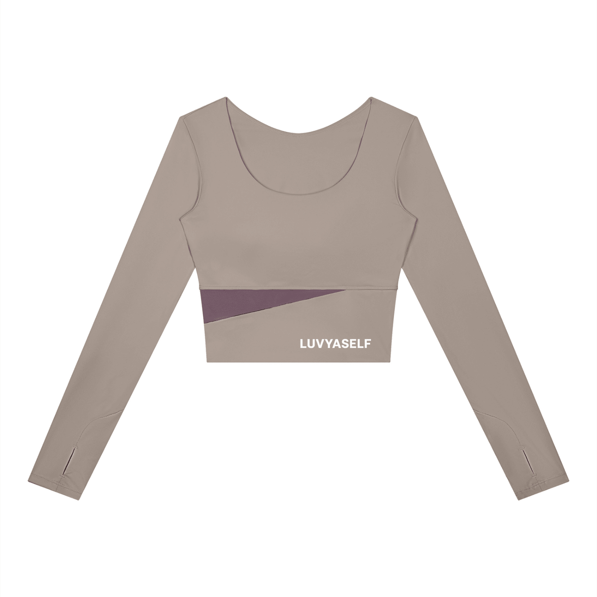 Women's Panelled Long Sleeve Yoga T-Shirt
