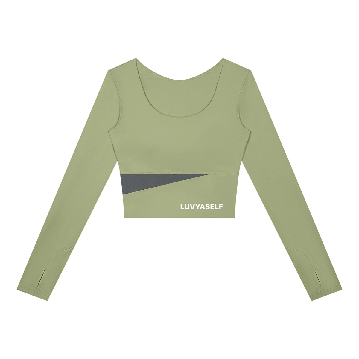 Women's Panelled Long Sleeve Yoga T-Shirt