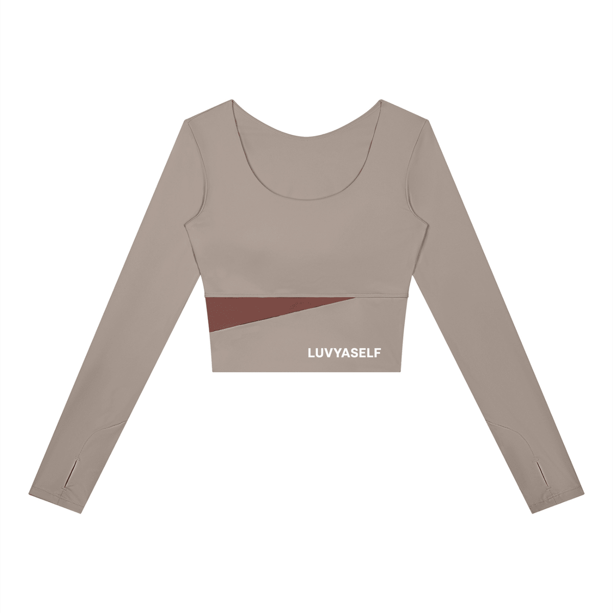 Women's Panelled Long Sleeve Yoga T-Shirt