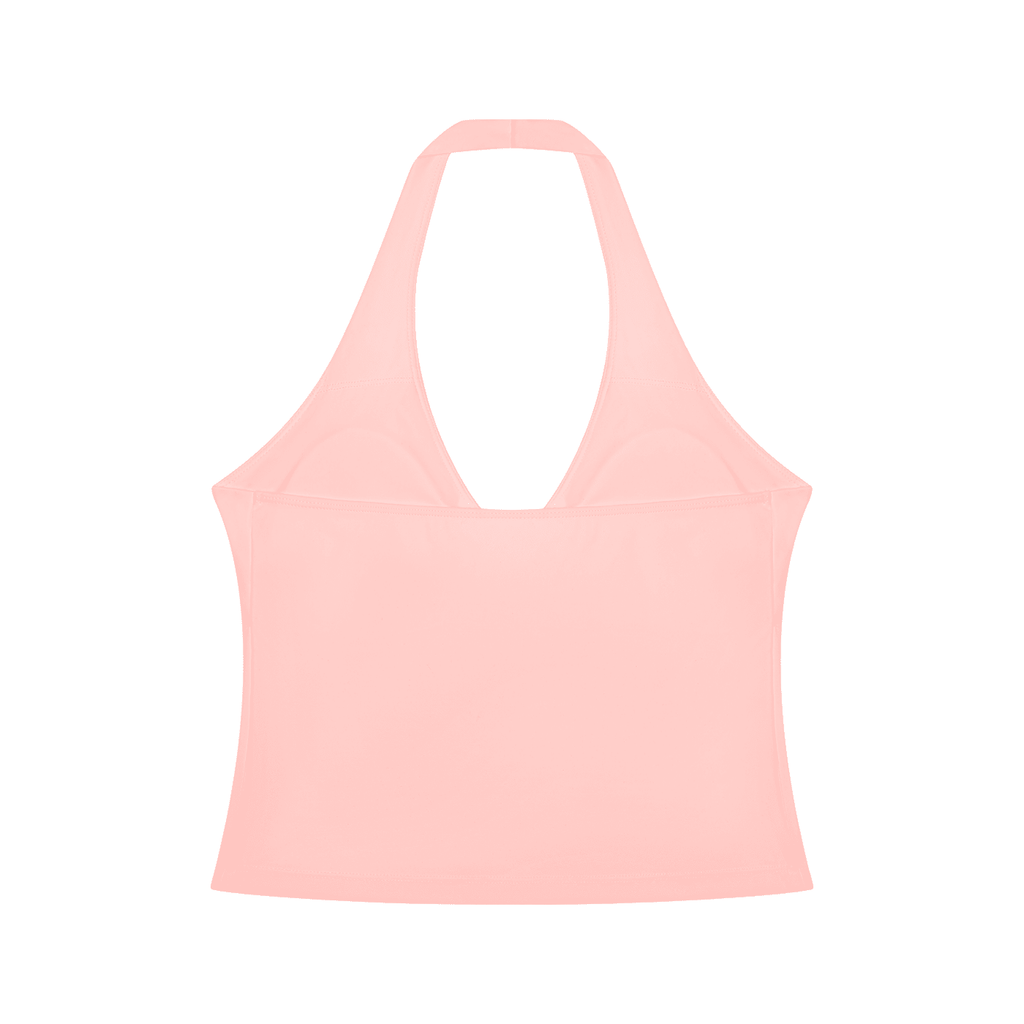 Women’s Ruched Halter Yoga Tank Top