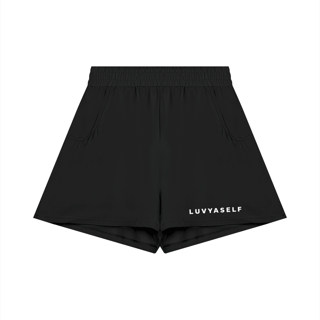Women's Ruched Yoga Shorts