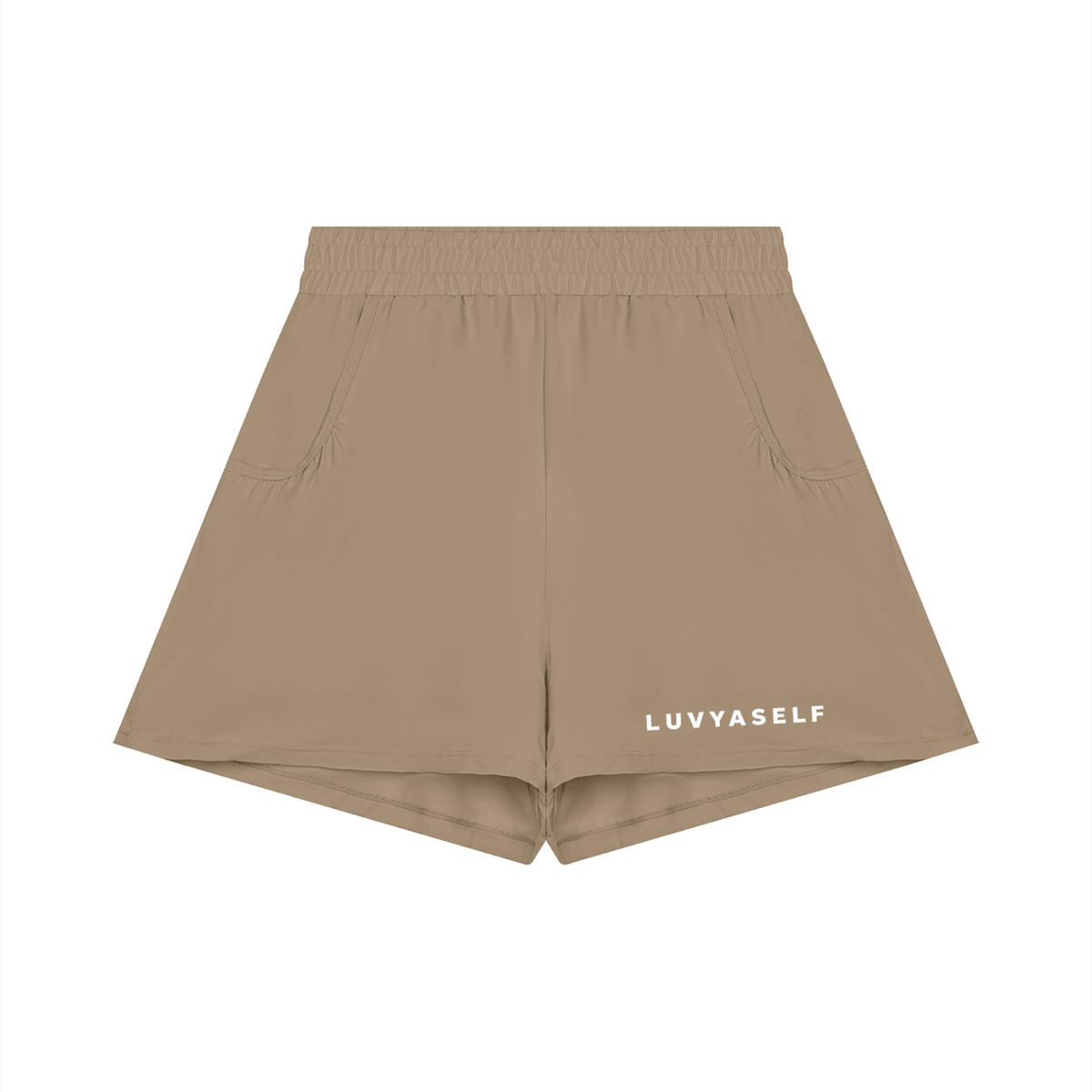 Women's Ruched Yoga Shorts