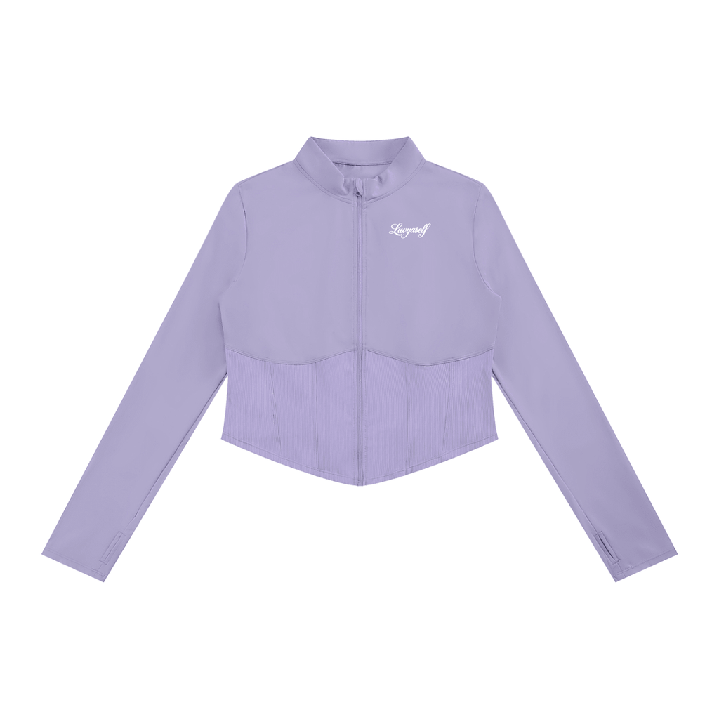 Women's Slim Fit Full-Zip Yoga Jacket
