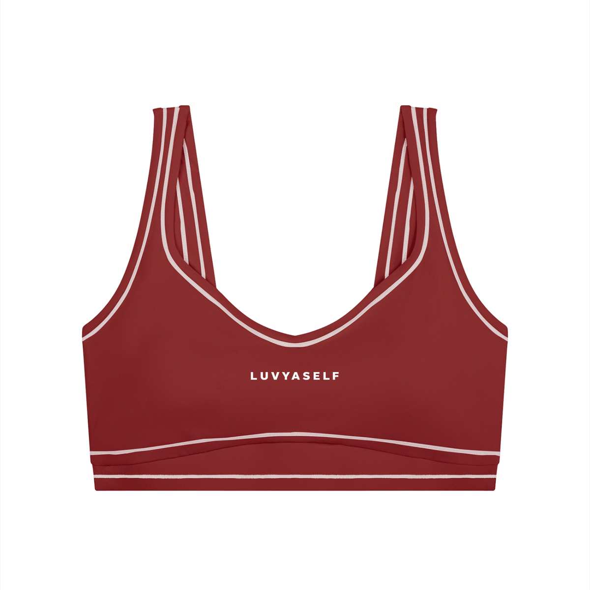 Women’s Topstitching Yoga Sports Bra