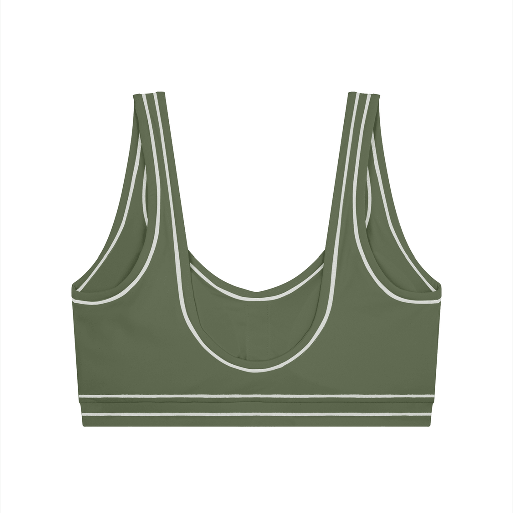 Women’s Topstitching Yoga Sports Bra
