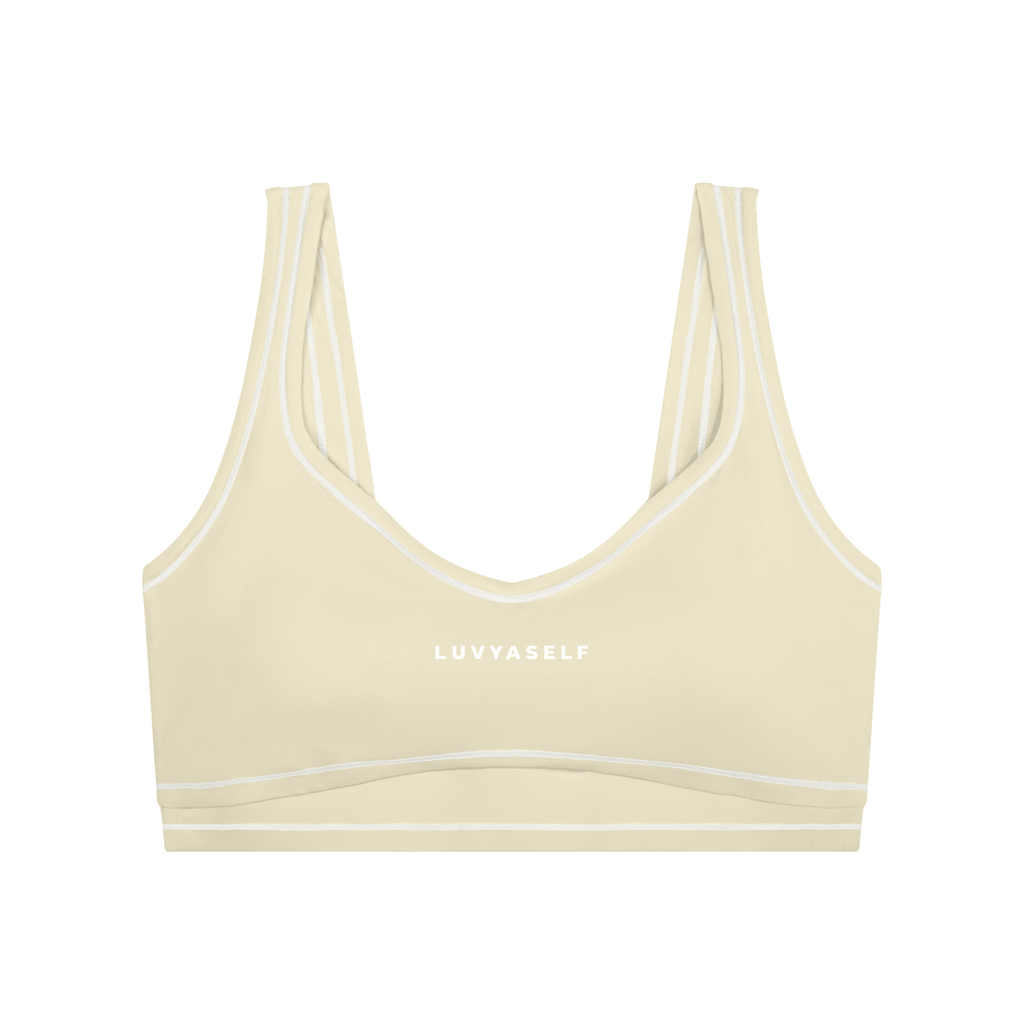 Women’s Topstitching Yoga Sports Bra