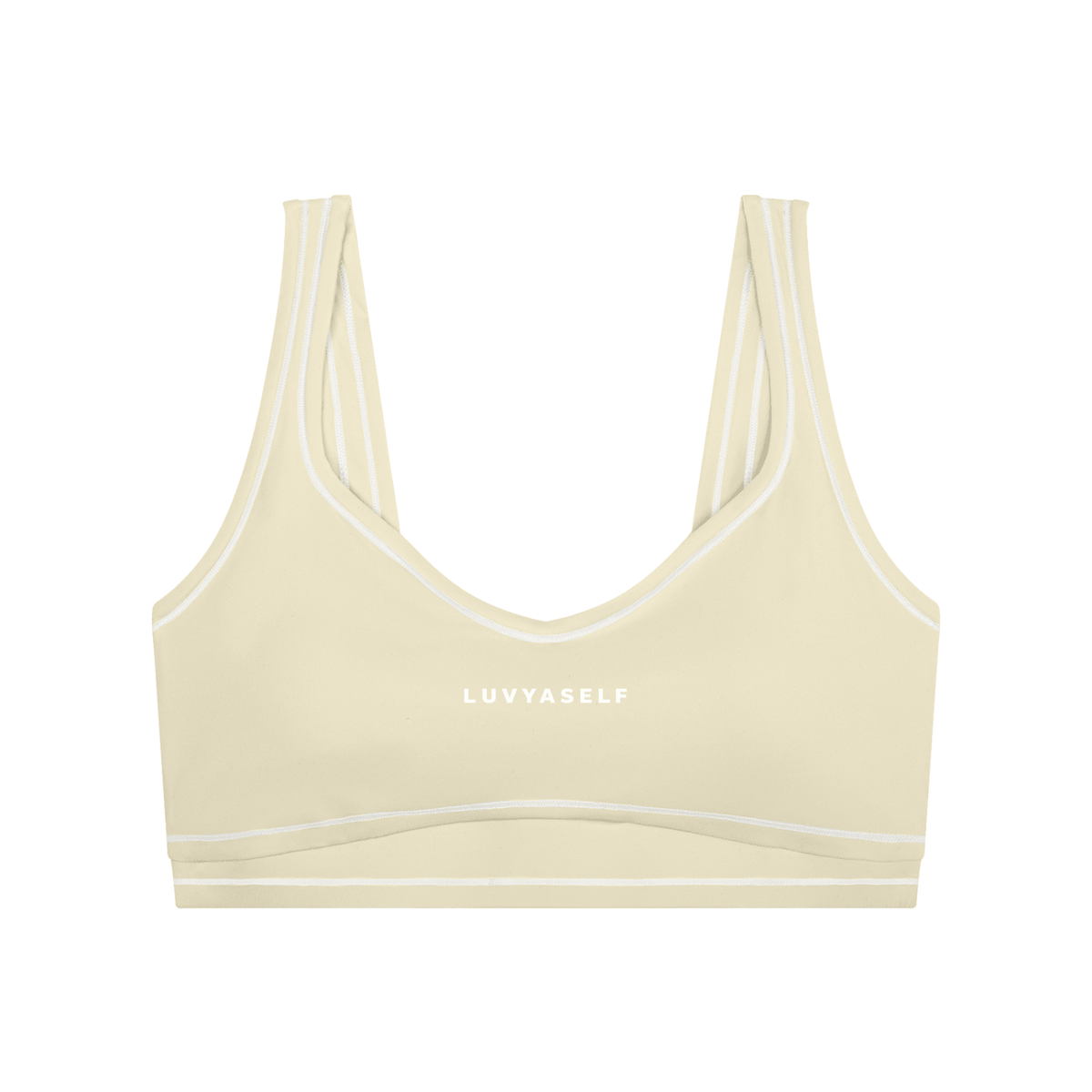 Women’s Topstitching Yoga Sports Bra