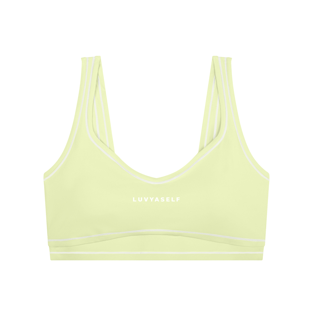 Women’s Topstitching Yoga Sports Bra