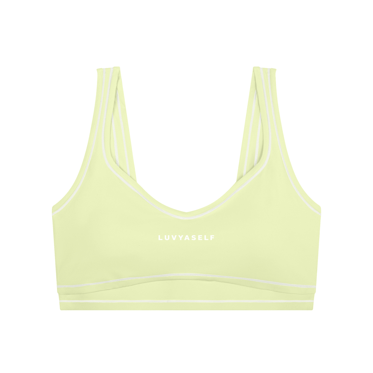 Women’s Topstitching Yoga Sports Bra