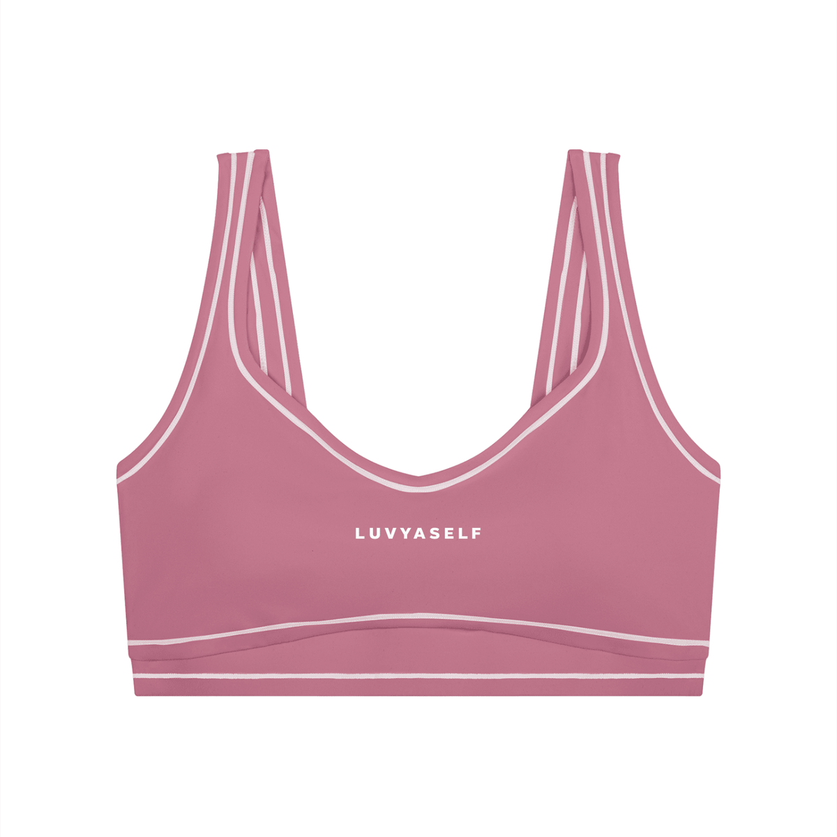Women’s Topstitching Yoga Sports Bra