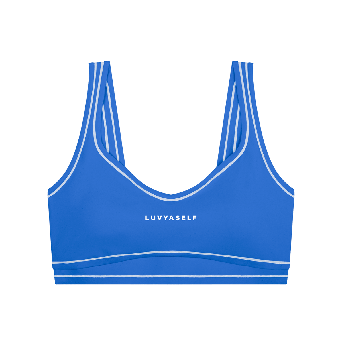 Women’s Topstitching Yoga Sports Bra