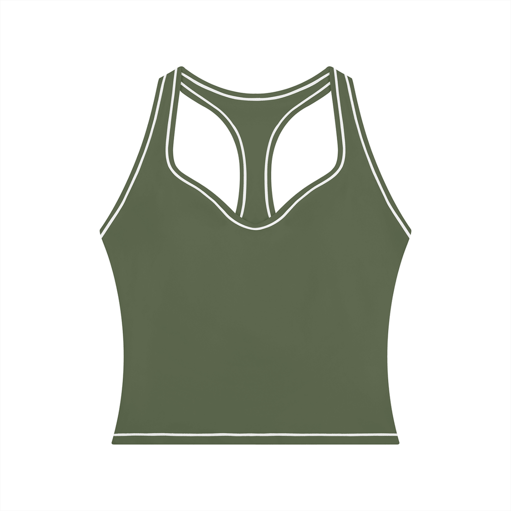 Women’s Topstitching Yoga Tank Top