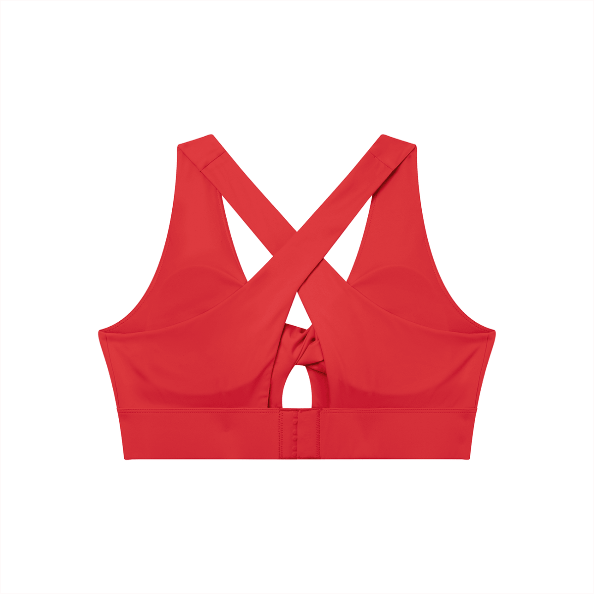 Women's Twist Front V-Neck Sports Bra