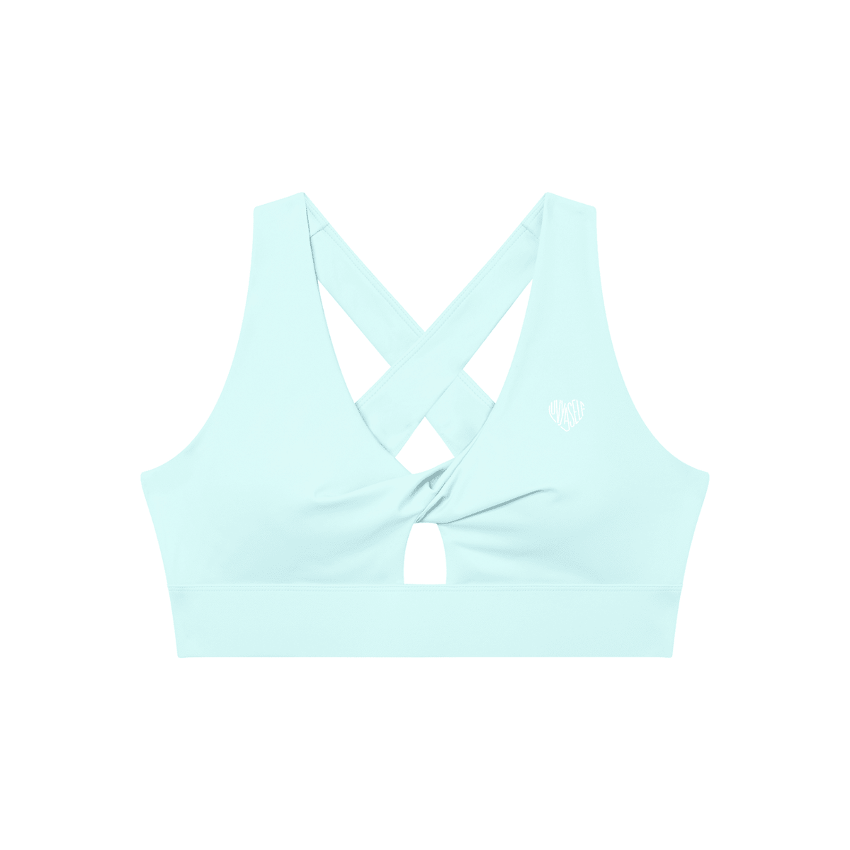 Women's Twist Front V-Neck Sports Bra