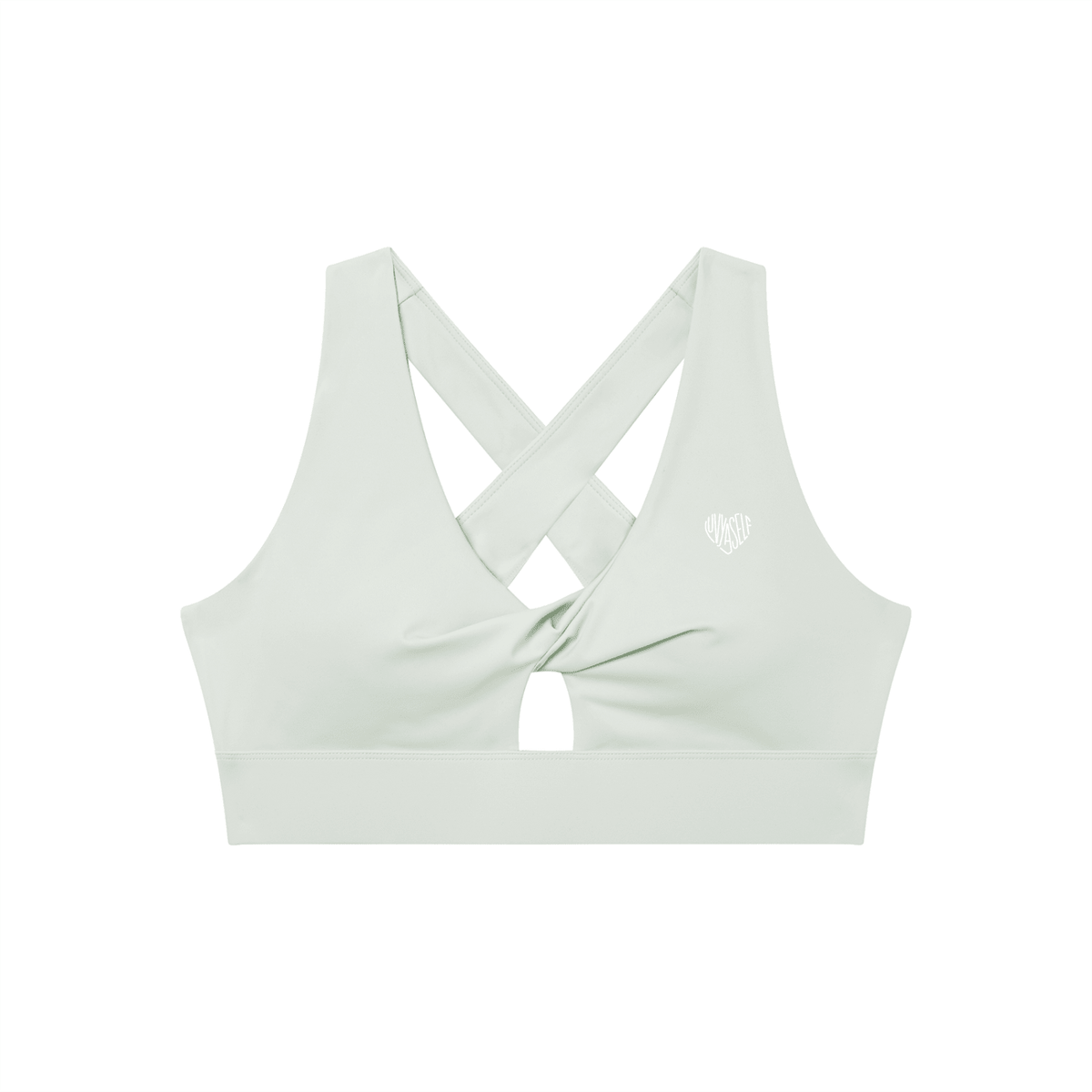 Women's Twist Front V-Neck Sports Bra
