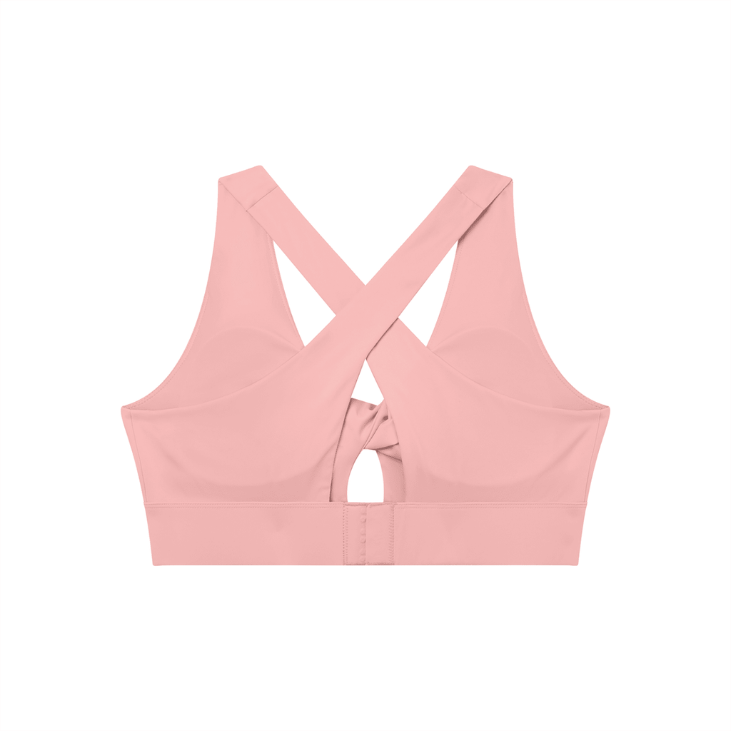 Women's Twist Front V-Neck Sports Bra