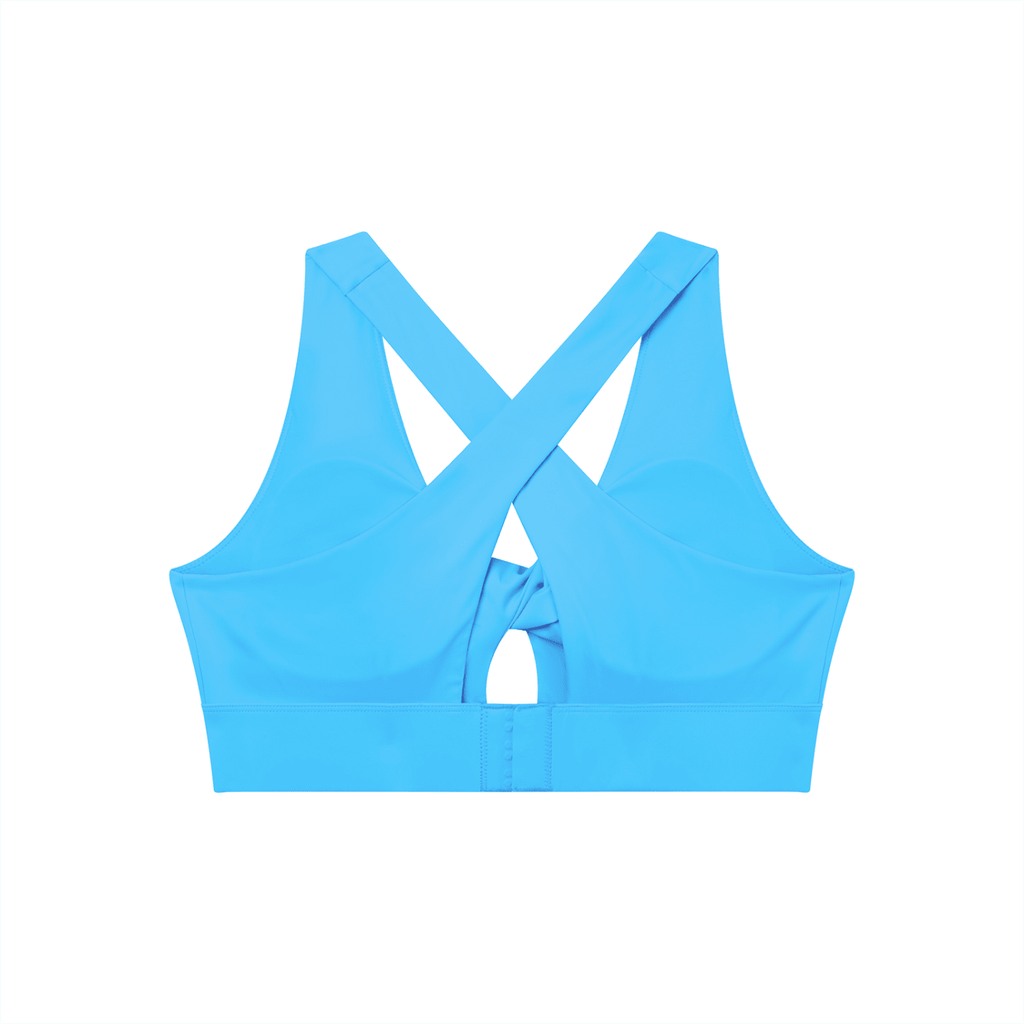 Women's Twist Front V-Neck Sports Bra