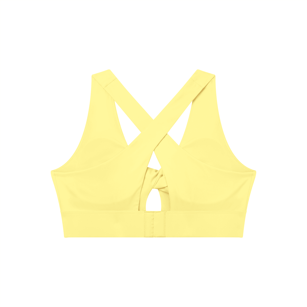 Women's Twist Front V-Neck Sports Bra