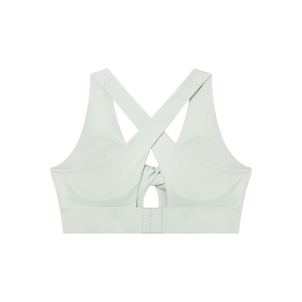 Women's Twist Front V-Neck Sports Bra