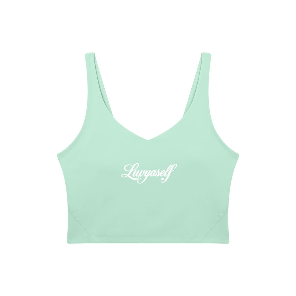 Women's V-Neck Yoga Sports Bra