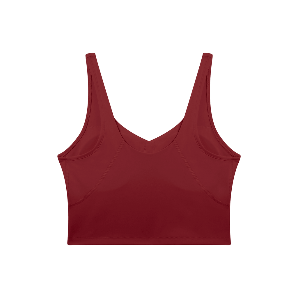 Women's V-Neck Yoga Sports Bra