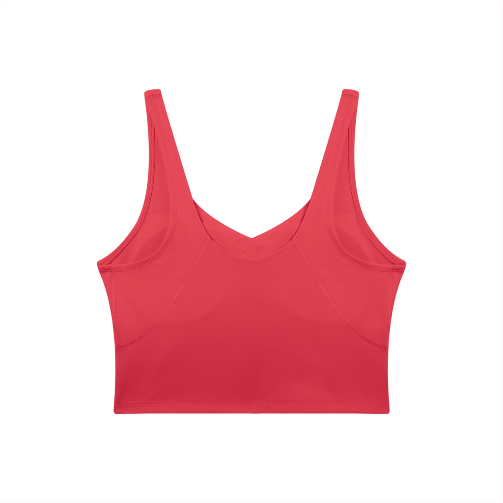 Women's V-Neck Yoga Sports Bra
