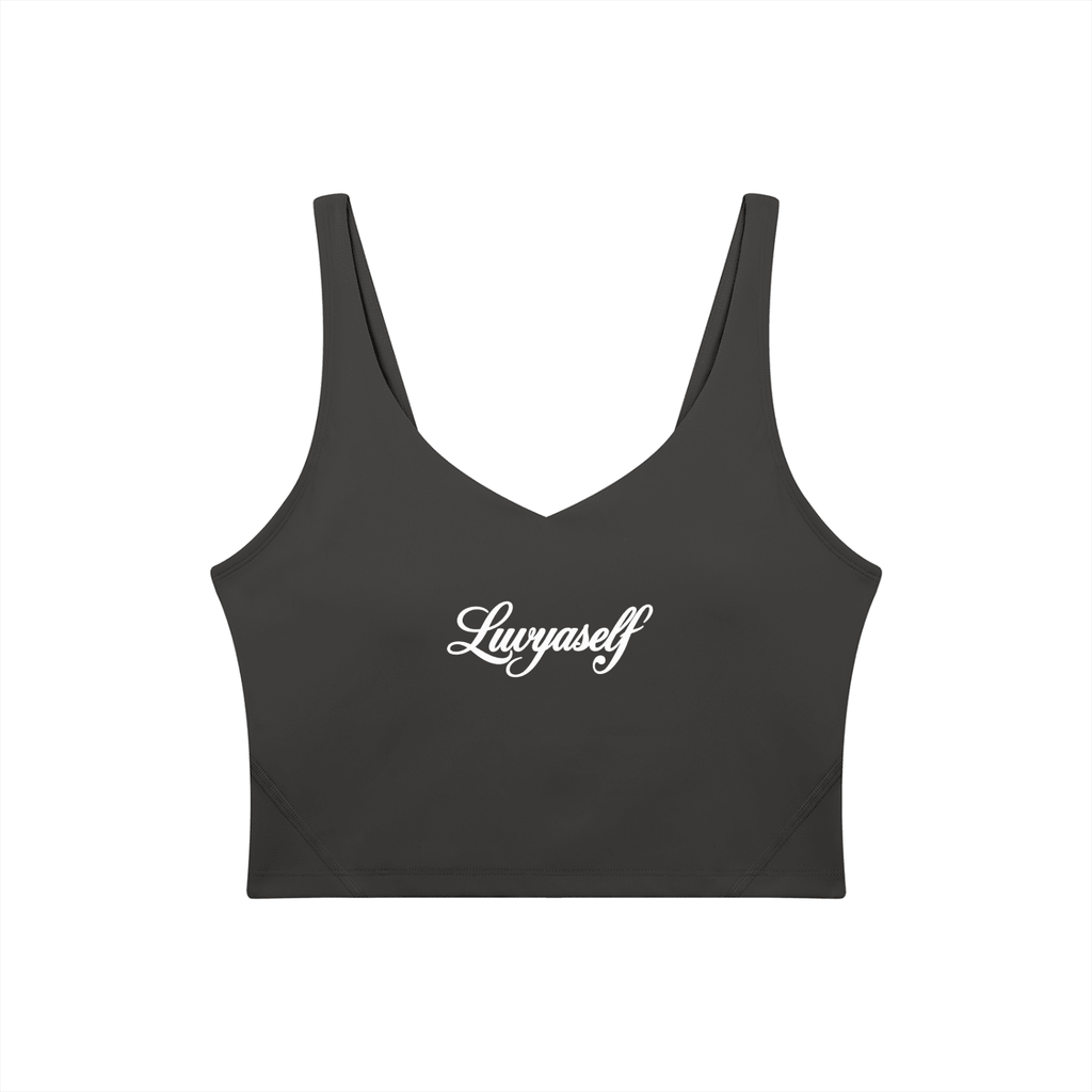 Women's V-Neck Yoga Sports Bra