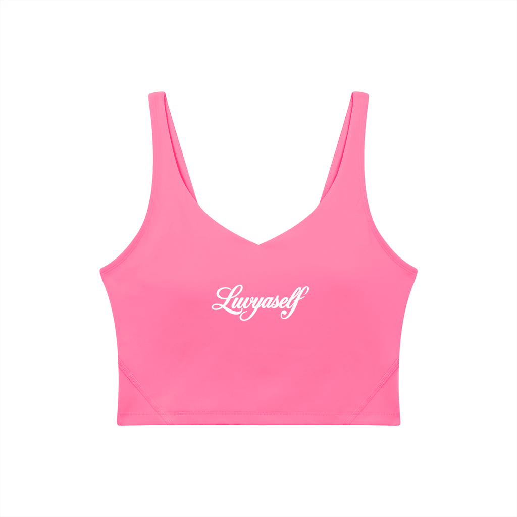 Women's V-Neck Yoga Sports Bra
