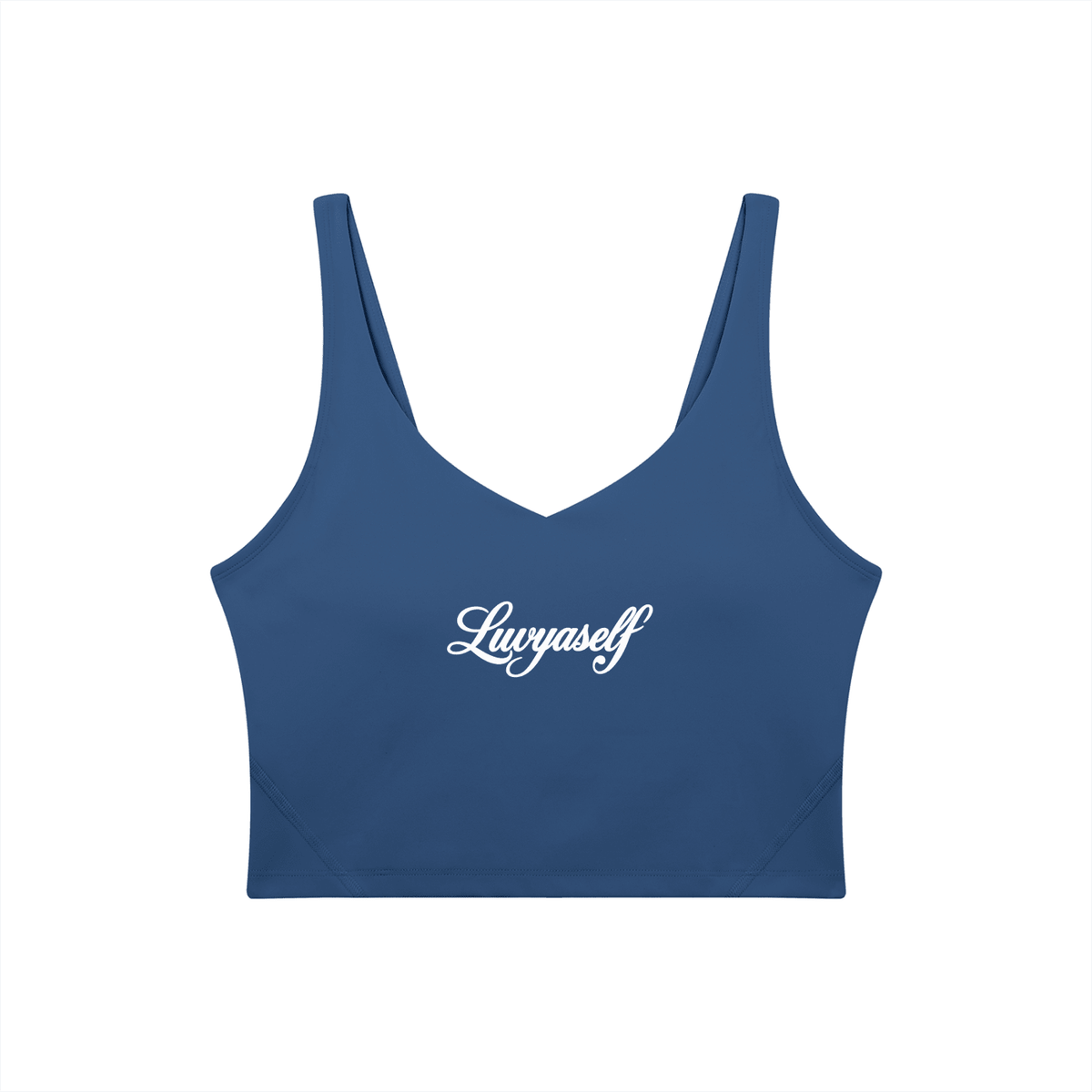 Women's V-Neck Yoga Sports Bra