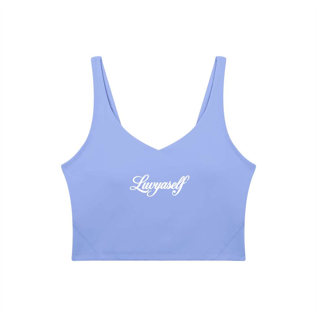 Women's V-Neck Yoga Sports Bra