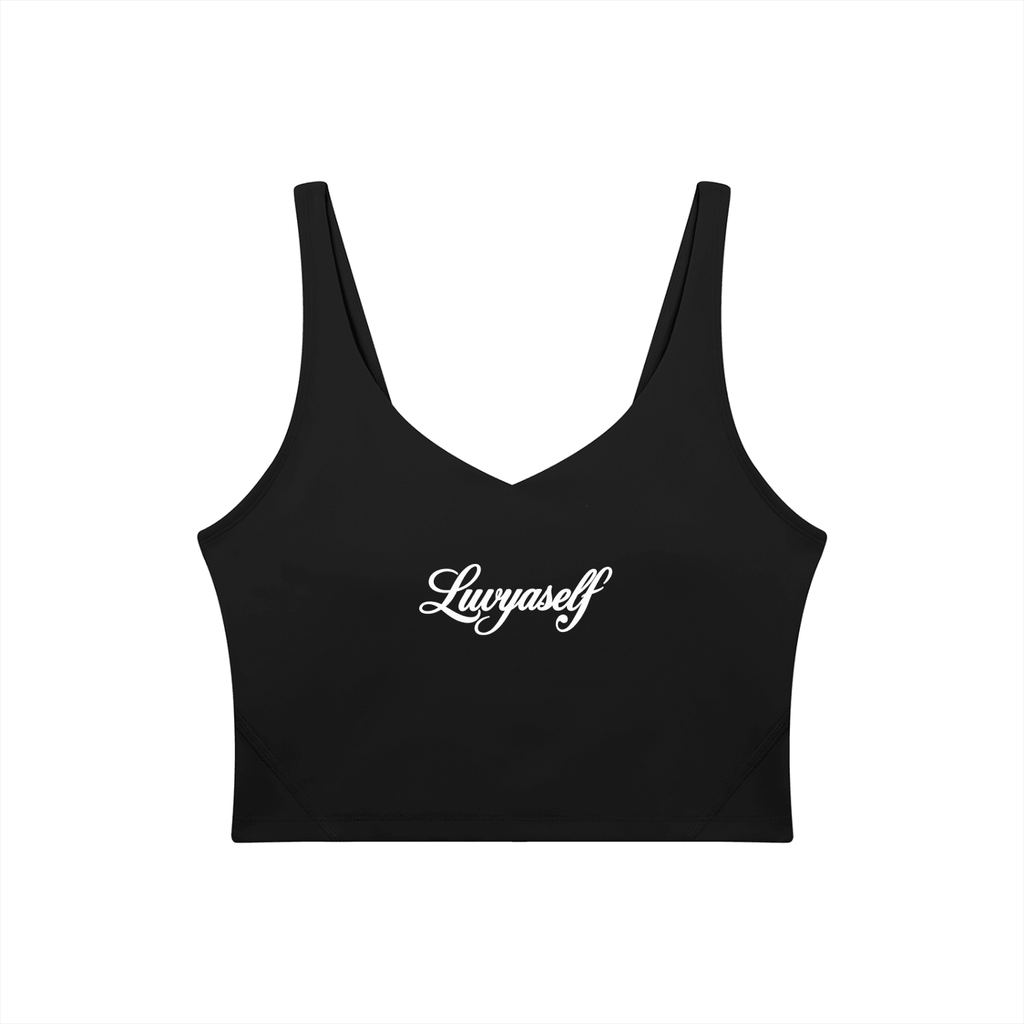 Women's V-Neck Yoga Sports Bra
