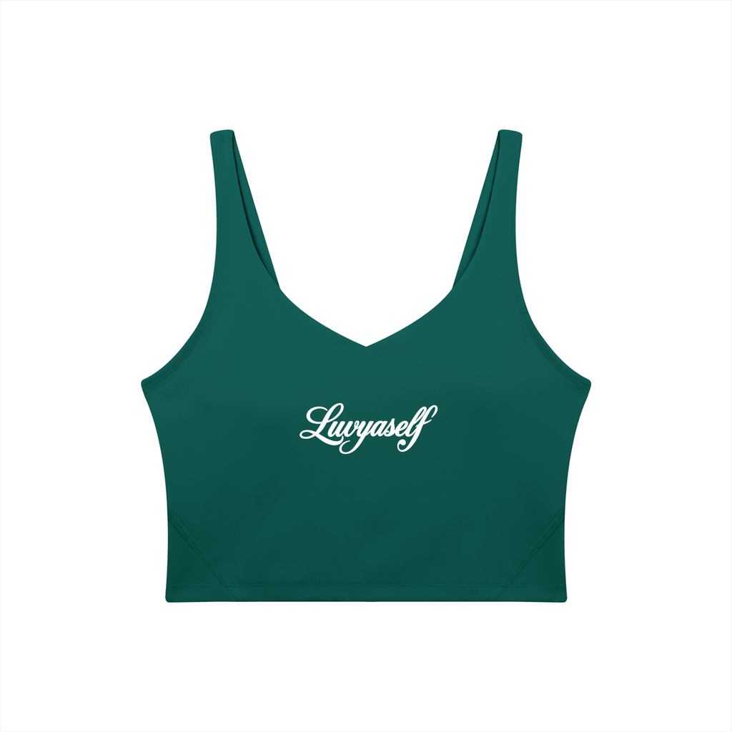 Women's V-Neck Yoga Sports Bra