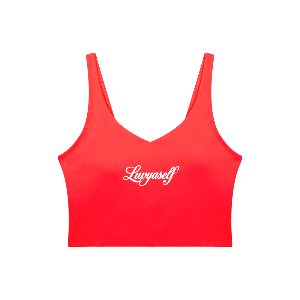 Women's V-Neck Yoga Sports Bra